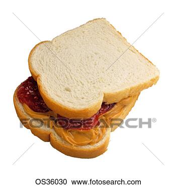 Stock Photography - peanut butter 
and jelly sandwich. 
fotosearch - search 
stock photos, 
pictures, images, 
and photo clipart