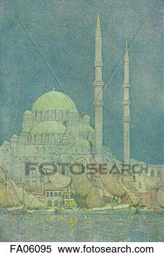 Stock Illustration - turkish mosque. 
fotosearch - search 
clipart, illustration, 
drawings and vector 
eps graphics images