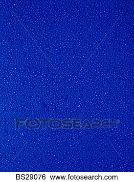 Stock Photo - drops of water 
on a blue surface. 
fotosearch - search 
stock photos, 
pictures, images, 
and photo clipart