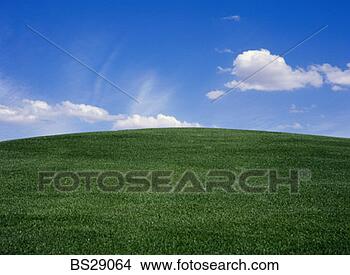 Stock Photo - grassy hill. fotosearch 
- search stock 
photos, pictures, 
images, and photo 
clipart