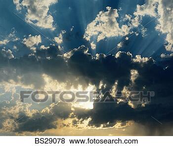 Stock Photo - sunlight through 
clouds. fotosearch 
- search stock 
photos, pictures, 
images, and photo 
clipart