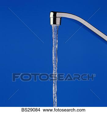 Stock Photo - water from a faucet. 
fotosearch - search 
stock photos, 
pictures, images, 
and photo clipart