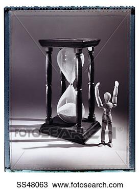 Stock Photo - artist's figure 
and an hourglass. 
fotosearch - search 
stock photos, 
pictures, images, 
and photo clipart