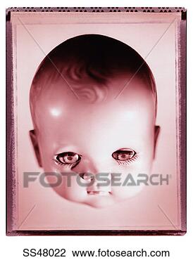 Stock Photo - baby doll's head. 
fotosearch - search 
stock photos, 
pictures, images, 
and photo clipart