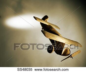 Stock Image - toy wooden airplane. 
fotosearch - search 
stock photos, 
pictures, images, 
and photo clipart