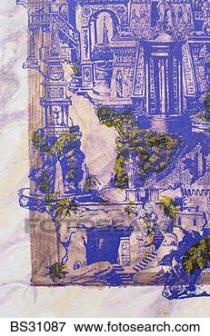 Picture - architectural 
monoprint on parchment. 
fotosearch - search 
stock photos, 
pictures, images, 
and photo clipart