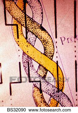Stock Illustration - close-up of a 
protein strand. 
fotosearch - search 
clipart, illustration, 
drawings and vector 
eps graphics images