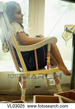 Stock Image - three year old 
in rocking chair. 
fotosearch - search 
stock photos, 
pictures, images, 
and photo clipart