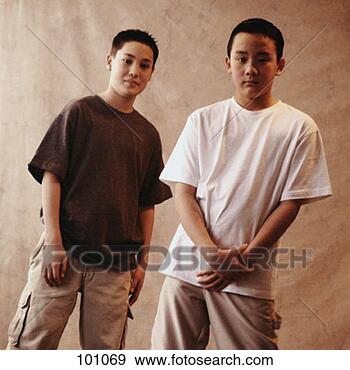 Stock Photograph - two pre-adolescent 
boys. fotosearch 
- search stock 
photos, pictures, 
images, and photo 
clipart