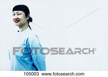 Stock Photo - smiling woman. 
fotosearch - search 
stock photos, 
pictures, images, 
and photo clipart
