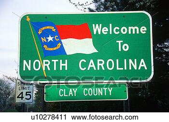 Stock Photography - welcome to north 
carolina sign. 
fotosearch - search 
stock photos, 
pictures, images, 
and photo clipart