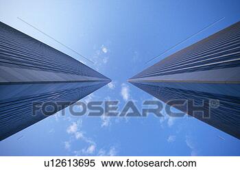 Stock Image - worm's eye view 
of the century 
city towers in 
los angeles, california. 
fotosearch - search 
stock photos, 
pictures, images, 
and photo clipart