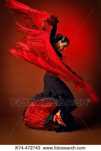 Stock Photo - female flamenco 
dancer. fotosearch 
- search stock 
photos, pictures, 
wall murals, images, 
and photo clipart