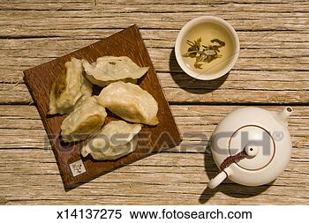 Stock Image - pot stickers. 
fotosearch - search 
stock photos, 
pictures, wall 
murals, images, 
and photo clipart