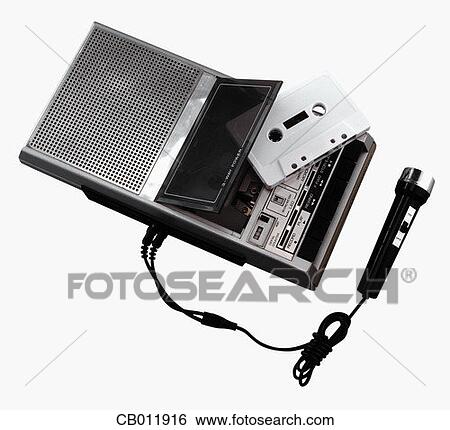 创意设计图片在线 - 磁带, 录音机, 话筒 CB011