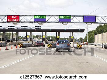 Picture of Toll booth on highway x12527867 - Search Stock Photography ...