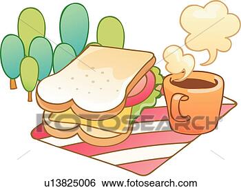 Clip Art of sandwich, icons, snacks, Snack, Rest, Sandwiches, icon ...