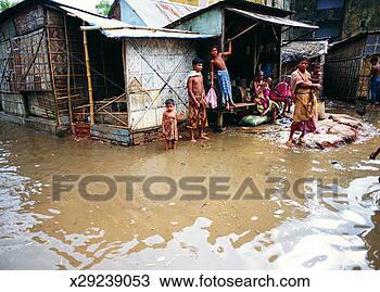 Banco de Imagem - bangladesh, crianças,  criança, menino,  asiático. fotosearch  - busca de fotos,  imagens e clipart